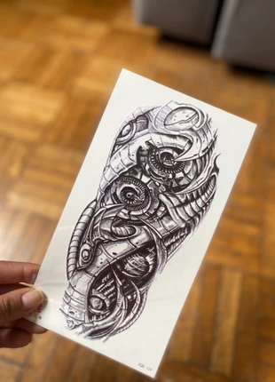 Tatouages temporaires éphémères noir et blanc , condizioni: Nuovo con cartellino, €5.00, €5.95 include la Protezione acquisti