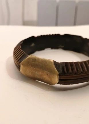 Bracelet bois et cuivre, marque: Vintage, état: Bon état, 3,00 €, 3,85 € Protection acheteurs incluse