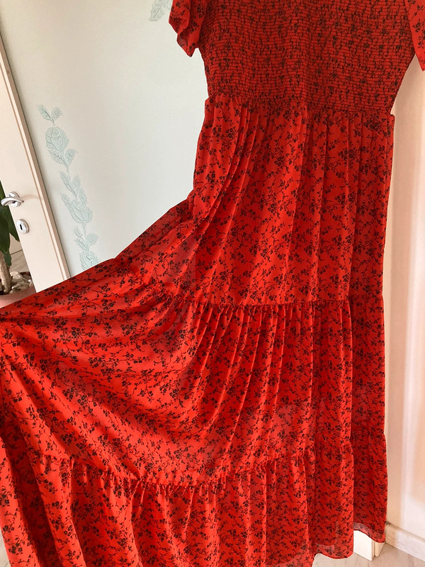 Abito lungo a fiori zara sales