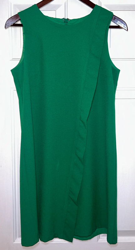 NWT Anthropologie Hutch Tatum Panel Shift Green Dress Size Small 1