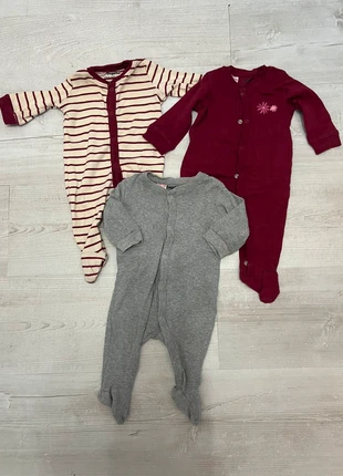Lot de 3 pyjamas, marke: Lupilu, zustand: Sehr gut, größe: 1-3 Monate / 56, 6,00 €, 7,00 € inklusive Vinted-Käuferschutz