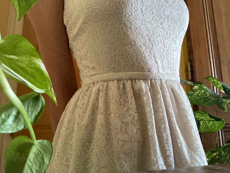 Robe blanche 10 12 ans H M Vinted