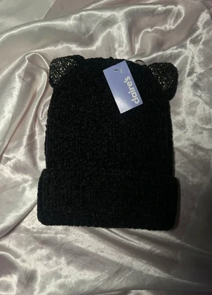 Bonnet noir oreilles de chat, marque: Claire's, état: Neuf avec étiquette, taille: Taille unique, 7,00 €, 8,05 € Protection acheteurs incluse