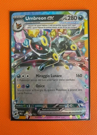 Pokemon - Umbreon Ex 060/131 Evoluzioni Prismatiche, marke: Pokémon, zustand: Neu, 4,00 €, 4,90 € inklusive Vinted-Käuferschutz
