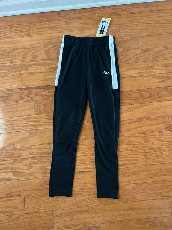 NEW Fila boys training pants size S 7/8 1