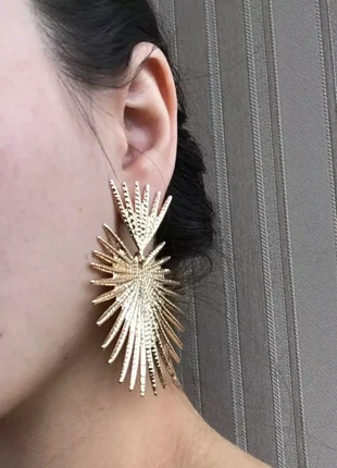 Boucles d’oreilles acier dorées, brand: Boutique Parisienne, condition: New without tags, €8.00, €9.10 includes Buyer Protection