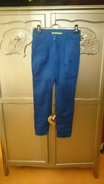 Pantalon bleu  1