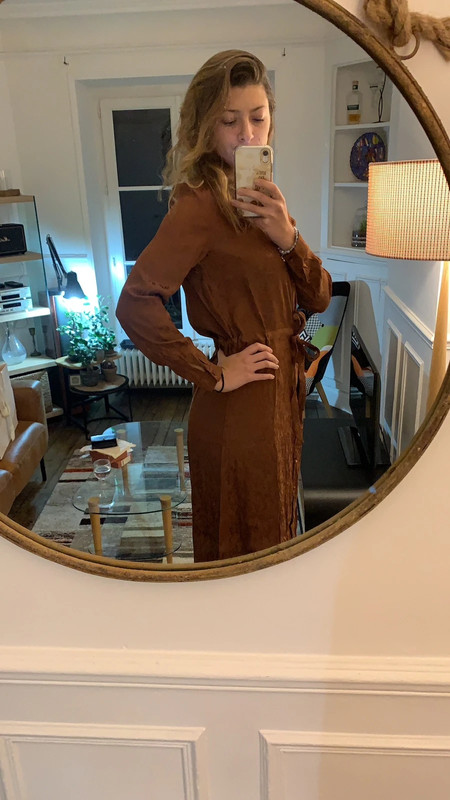 Robe longue Clemence Sezane Vinted