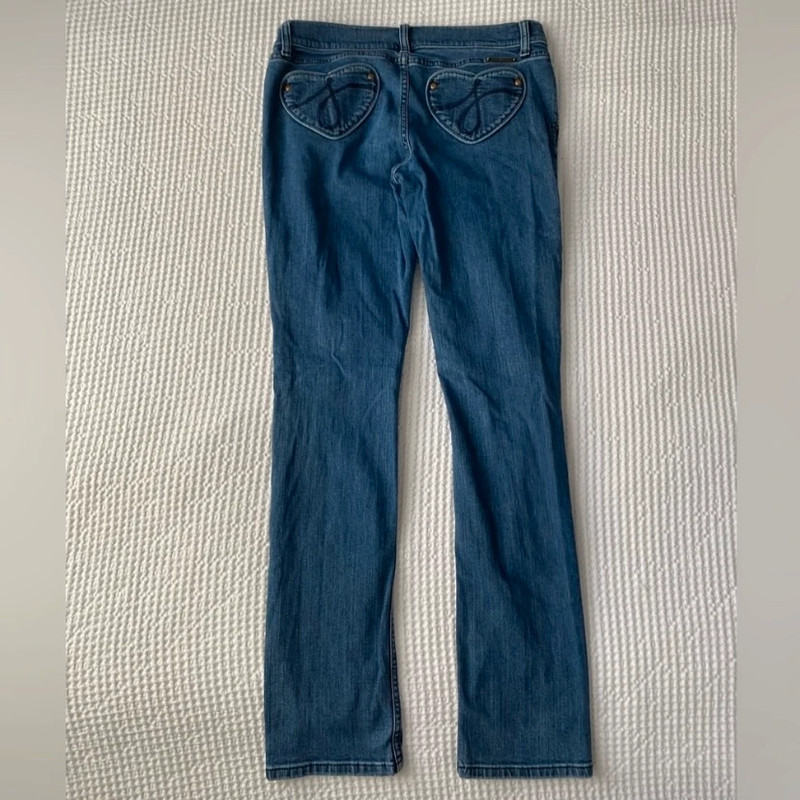 Juicy Couture Vintage Heart Pocket Low Rise Jeans 2