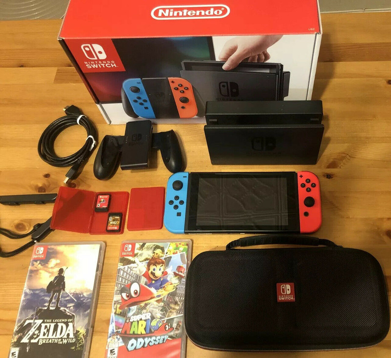 Console Nintendo Switch + Super Mario Odyssey