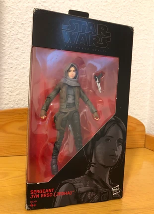 Black Series Jyn Erso (Jedha) Figure, merk: Hasbro, staat: Nieuw zonder prijskaartje, maat: Universeel, € 10,00, € 11,20 inclusief Kopersbescherming