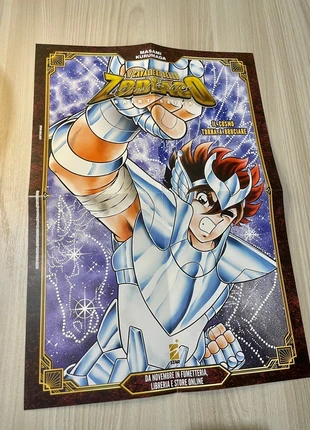 Poster Manga Saint Seiya "I Cavalieri dello Zodiaco" - Mandami Kurumada, staat: Als nieuw, € 1,00, € 1,75 inclusief Kopersbescherming