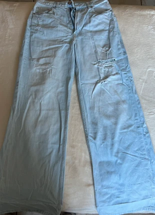 Blauwe jeansbroek, merk: H&M, staat: Heel goed, maat: M / 38 / 10, € 10,00, € 11,20 inclusief Kopersbescherming