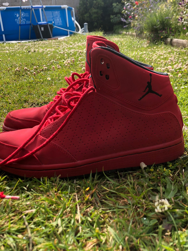 Jordan 1 flight 5 black red shop