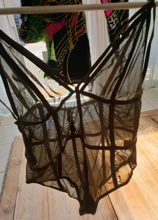 Groene doorzichtige body NIEUW alleen gepast!, estado: Novo sem etiquetas, tamanho: S / 36 / 8, €25.00, €26.95 inclui Proteção do Comprador