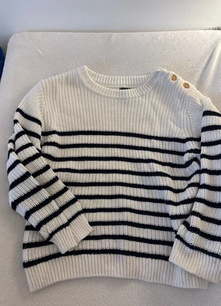 Superbe pull marinière en maille 36 mois, merk: Kiabi, staat: Heel goed, maat: 3 jaar / 98 cm, € 3,00, € 3,85 inclusief Kopersbescherming
