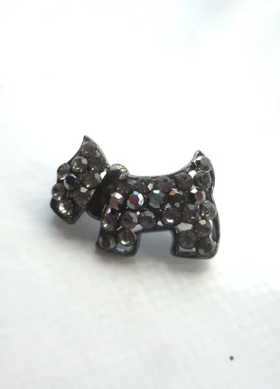 broche chien strass, esprit bijoux agatha, ancienne broche, West Highland, cadeau, fille, marca: Strass, estado: Muito bom, €10.00, €11.20 inclui Proteção do Comprador