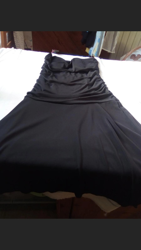 Robe bustier noire  2