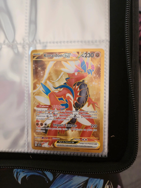 Carte Pokémon gold Koraidon EX gold - Vinted