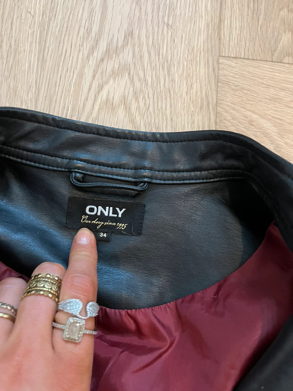 Only, leren jacket 3