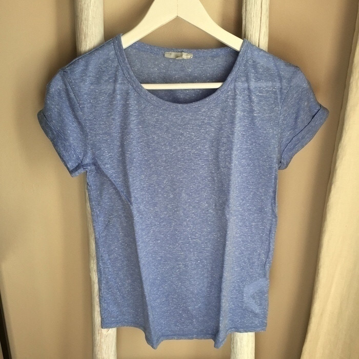T-shirt bleu Etam 1