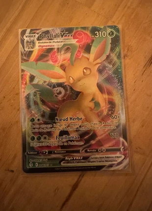 Phyllali V Max 008/203, marke: Pokémon, zustand: Sehr gut, 8,00 €, 9,10 € inklusive Vinted-Käuferschutz