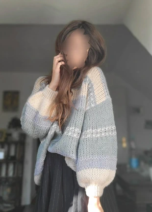 Cutelook Widefit Pastellpullover Grobstrick, marque: Kilky, état: Neuf sans étiquette, taille: M / 38 / 10, 29,56 €, 31,74 € Protection acheteurs incluse