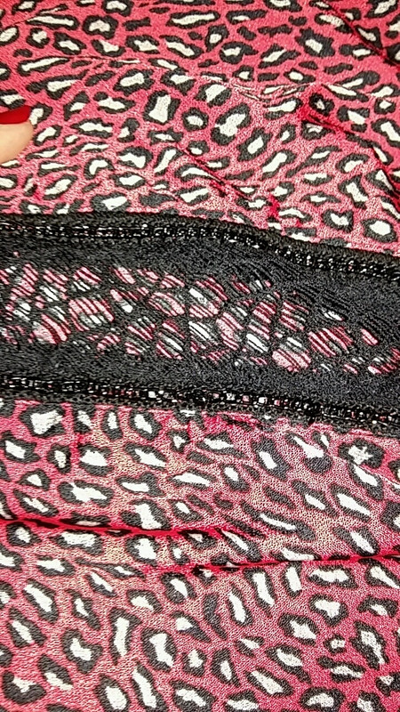 Blouse motif léopard coloré  3