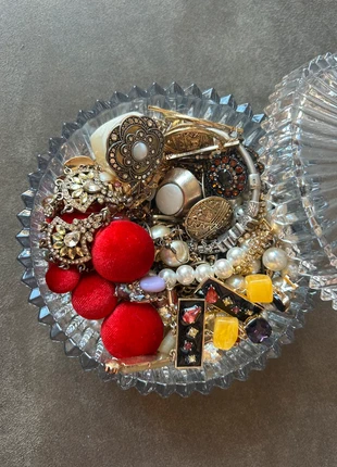 Boite à bijoux mystère vintage et coloré, marca: Vintage Dressing, estado: Muy bueno, 38,00 €, 40,60 € Protección al comprador incluida