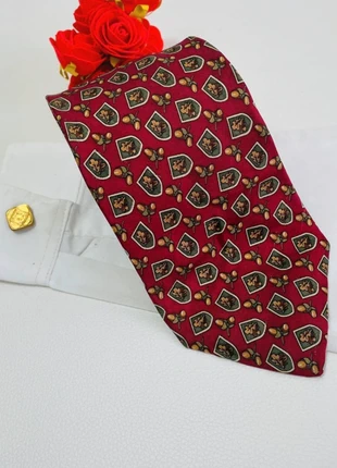 🔥 Cravate en soie rouge motifs noisettes - Soie - Made in France Fait Main - Très bon état, merk: Celio, staat: Heel goed, € 8,00, € 9,10 inclusief Kopersbescherming Pro