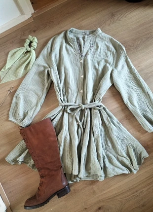 Katoenen jurk, merk: Fairy, staat: Heel goed, maat: L / 40 / 12, € 8,00, € 9,10 inclusief Kopersbescherming