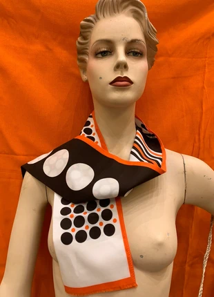 Foulard écharpe vintage, brand: Vintage, condition: Very good, €15.00, €16.45 includes Buyer Protection
