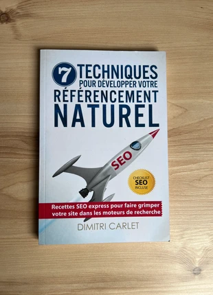 Livre 7 techniques pour développer votre référencement naturel - Dimitri Carlet, estado: Muy bueno, 8,00 €, 9,10 € Protección al comprador incluida