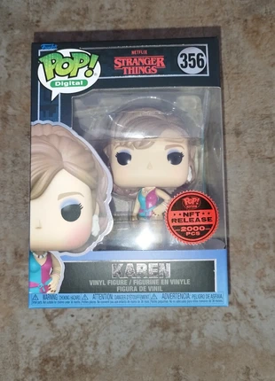 Figurine Funko Pop Digital NFT Karen Stranger Things 356 Figure rare, brand: Stranger Things, condizioni: Ottime, taglia: Taglia unica, €125.00, €131.95 include la Protezione acquisti Pro