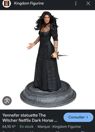 Figurine yennefer the witcher 3, état: Neuf, 16,00 €, 17,50 € Protection acheteurs incluse