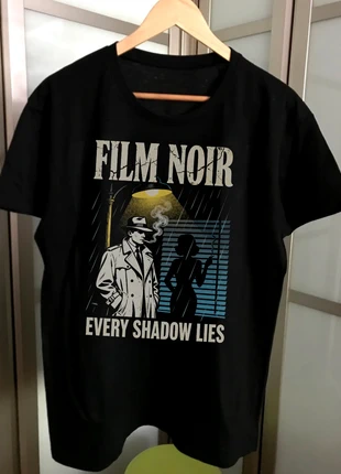 Film noir every shadow lies men black t-shirt, marca: filmnoi, estado: Muy bueno, tamaño: XL, 14,95 €, 16,40 € Protección al comprador Pro incluida