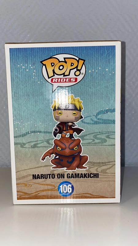 Funko POP! Rides: Naruto Shippuden - Naruto on Gamakichi 106 Limited  Edition