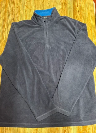 Polaire 1/4 Zip Chaps - Couleur Bleu Marine - Taille XL, merk: CHAPS, staat: Heel goed, maat: XL, € 11,00, € 12,25 inclusief Kopersbescherming