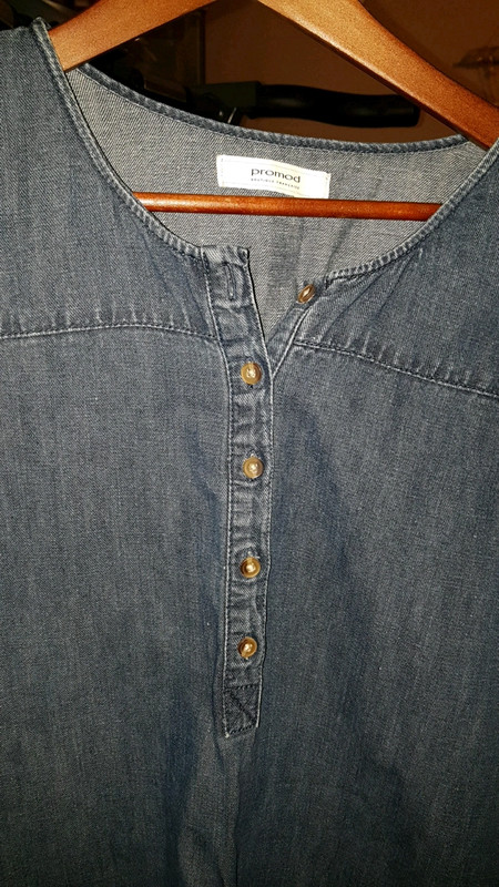 robe en jean en parfaite tat Promod ample Vinted