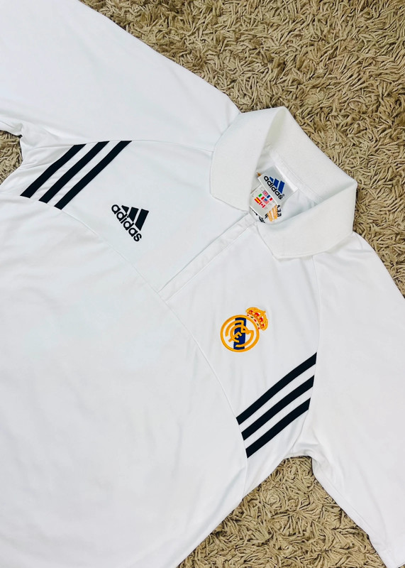 Vintage Retro Real Madrid Centenary 2002-2003 RARE Football Jersey Kit 3