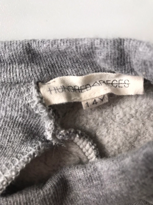 Sweat gris imprime - photo numéro 3