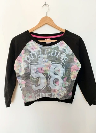 Sudadera floral con número Inside Sportwear Talla M - Estilo Urbano, marca: Inside, estado: Muy bueno, tamaño: M / 38 / 10, 5,50 €, 6,48 € Protección al comprador incluida