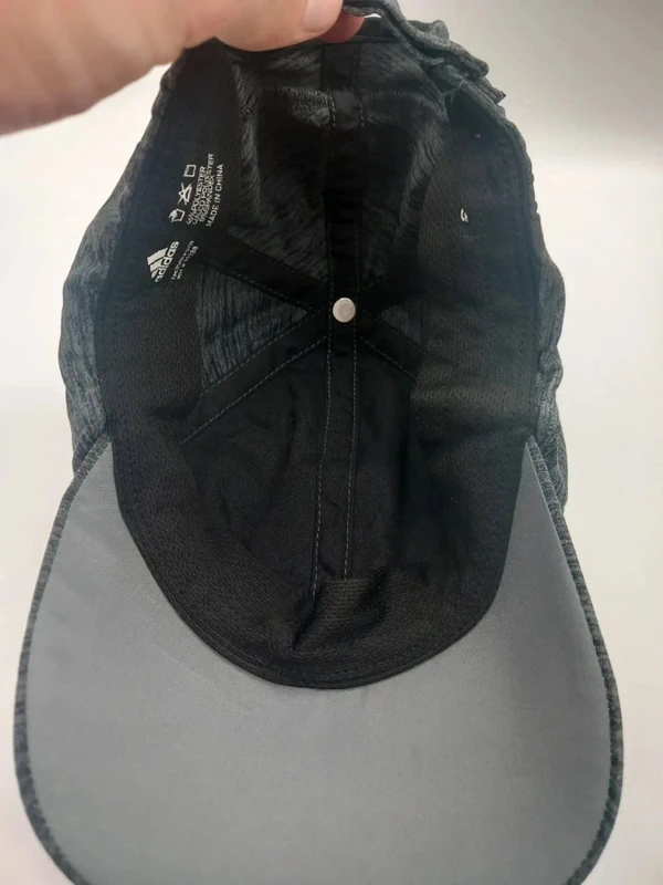 Casquette Vintage Sport Adidas Gris et noir - photo numéro 6