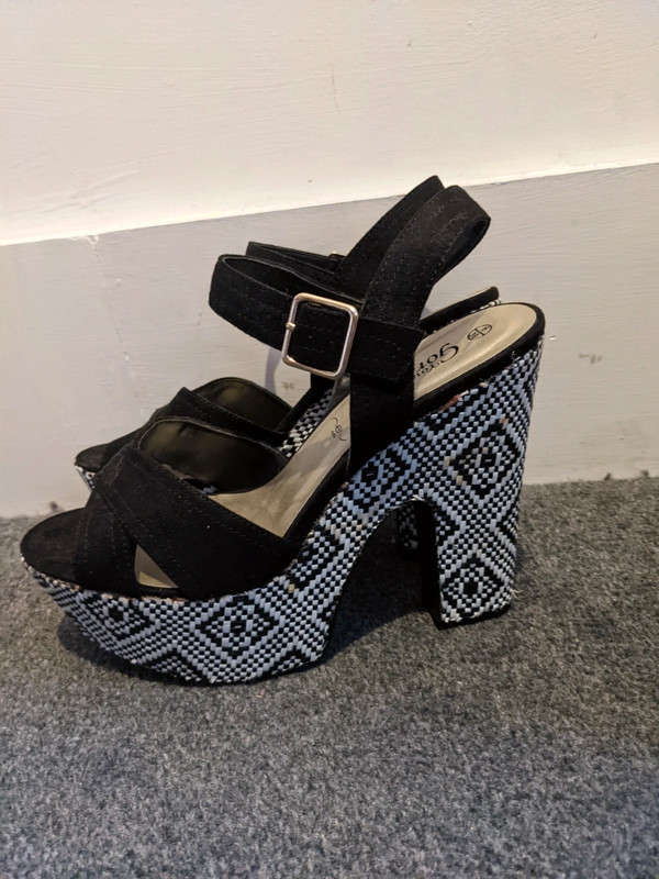 New look sale platform sandals