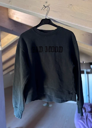 felpa grigia con scritta “bad mood”., marque: B ANGEL, état: Très bon état, taille: XS / 34 / 6, 7,00 €, 8,05 € Protection acheteurs incluse