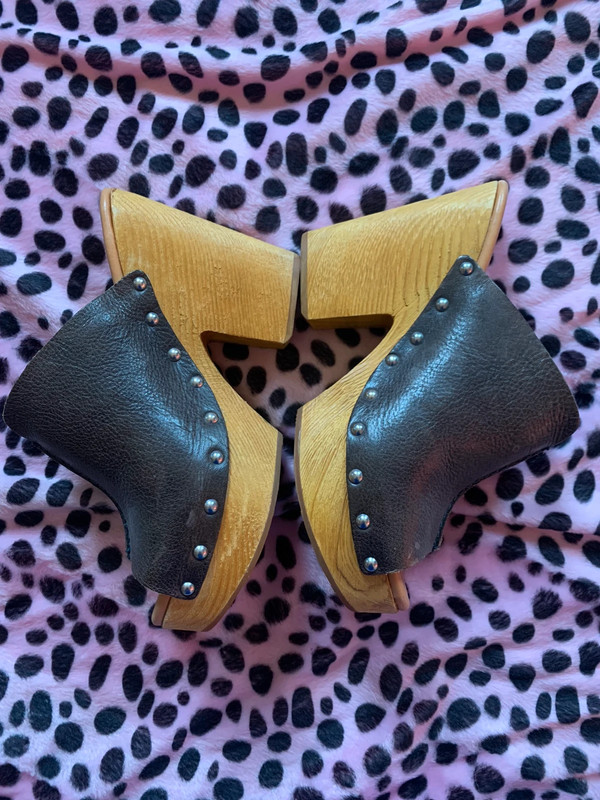 Vintage Wooden Clogs 3