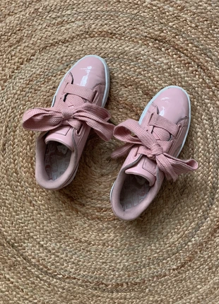 BasketsPuma vernis rose, marque: Puma, état: Bon état, taille: 38, 5,00 €, 5,95 € Protection acheteurs incluse