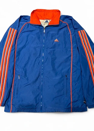 Vintage 90s Adidas Blue & Orange Track Jacket (Men’s XL), brand: adidas, condition: Very good, size: XL, £24.99, £26.94 includes Buyer Protection