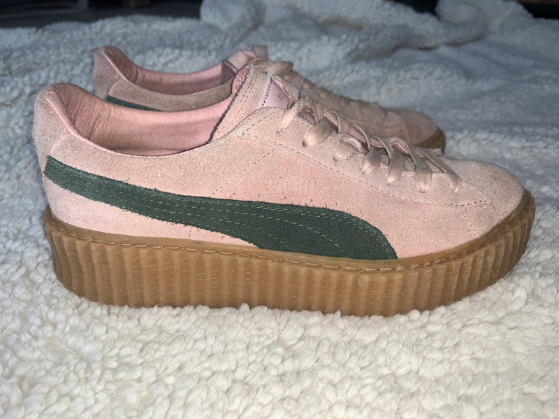 Puma deals plateforme rose