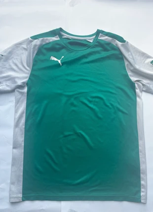 Teeshirt de Sport Puma vert, marque: Puma, état: Bon état, taille: M, 3,00 €, 3,85 € Protection acheteurs incluse